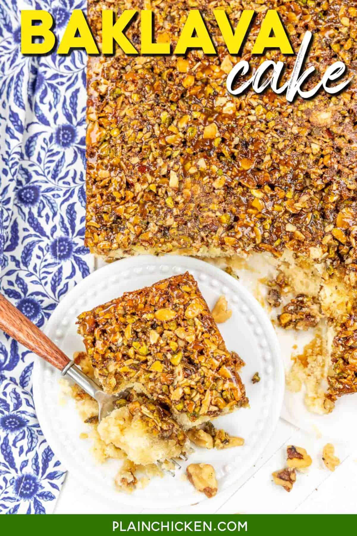 Baklava Cake: Get Classic Flavors Without the Phyllo Fuss